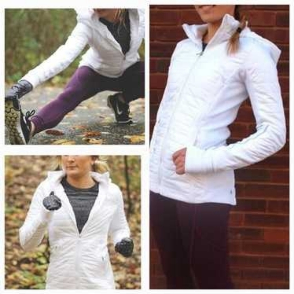 Lululemon Athletica Snowy White Ski Jacket
